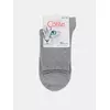Женские носки из хлопка 3dsocks 000 серый меланж, 24С-2СП, 36-38 (23-25), CONTE ELEGANT,  - 9