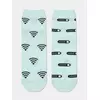 Носки женские happy с рисунками 613 бледно-бирюзовый, 17С-21СП, 36-39 (23-25), CONTE ELEGANT,  - 4