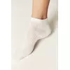 Короткие женские хлопковые носки classic 016 молочный, 7С-34СП, 36-38 (23-25), CONTE ELEGANT,  - 3
