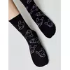 Носки женские happy с рисунками 610 черный, 17С-21СП, 36-39 (23-25), CONTE ELEGANT,  - 1