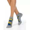 Носки женские minions (укороченные) 307 серый меланж, 20С1125, 36-37 (23), БРЕСТСКИЕ,  - 1