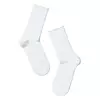 Меланжевые женские носки conte comfort 000 (без резинки) белый, 19С-101СП, 36-38 (23-25), CONTE ELEGANT,  - 2