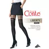 Колготки женские с имитацией гольфин liberty nero, 23С-145СП, 2, CONTE ELEGANT,  - 1