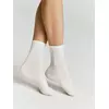 Теплые шерстяные женские носки conte comfort 583 молочный, 23С-140СП, 36-38 (23-25), CONTE ELEGANT,  - 1