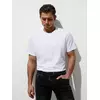 Футболка мужская omsa cotton omt_u 1201 bianco, , 48 (L), OMSA, - 5