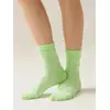 Махровые женские носки из хлопка с объемными рисунками conte comfort 549 салатовый, 23С-17СП, 36-38 (23-25), CONTE ELEGANT,  - 1