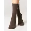 Удлиненные женские носки (без резинки) comfort 000 коричневый, 19С-101СП, 36-38 (23-25), CONTE ELEGANT,  - 2