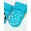 Детские махровые носки (антискользящие) софтики 764 бирюза, 7С-62СП, 10, CONTE-KIDS,  - 3