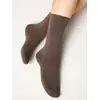 Удлиненные женские носки (без резинки) comfort 000 коричневый, 19С-101СП, 36-38 (23-25), CONTE ELEGANT,  - 1