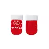 Новогодние носки для самых маленьких conte-kids «ho-ho» 519 красный, 20С-82СП, 9-10, CONTE-KIDS,  - 1