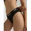Трусы женские «бикини» со средней линии талии comfy line lb 2993 black-silver, 24С-3038ТСП, 102/L, CONTE ELEGANT,  - 2