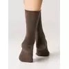 Удлиненные женские носки (без резинки) comfort 000 коричневый, 19С-101СП, 36-38 (23-25), CONTE ELEGANT,  - 3