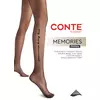 Колготки с имитацией тату-рисунка memories nero, 24С-83СП, 3, CONTE ELEGANT,  - 1