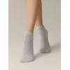 Короткие женские носки conte active 035 светло-серый-желтый, 12С-32СП, 36-38 (23-25), CONTE ELEGANT,  - 2