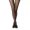 Колготки с рисунком «сердечки» tresor nero, 24С-85СП, 4, CONTE ELEGANT,  - 2