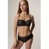 Бюстгальтер балконет leo tb5101 лео черный, 24С-0002КСП, 70B, CONTE ELEGANT,  - 1