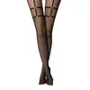 Колготки с имитацией чулок с подвязками instinct nero, 24С-79СП, 3, CONTE ELEGANT,  - 2