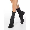 Меланжевые женские носки conte comfort 000 (без резинки) черный, 19С-101СП, 39-41 (25-27), CONTE ELEGANT,  - 1