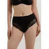 Трусы женские "слип" с высокой линией талии comfort plus rp2136 черный, 23С-0017КСП, 114/3XL, CONTE ELEGANT,  - 1