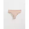 Трусы женские «бикини» gotic lb 3005 almond, 24С-3045ТСП, 90/XS, CONTE ELEGANT,  - 4