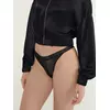Трусы женские «танга» gotic lta 2982 black, 23С-3028ТСП, 102/L, CONTE ELEGANT,  - 1