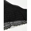 Трусы «бикини» из хлопка и кружева gotic lb 3005 black, 24С-3045ТСП, 106/XL, CONTE ELEGANT,  - 4