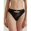 Трусы женские с v-образной талией conte mystery garden lbr 3115 black, 24С-3156ТСП, 94/S, CONTE ELEGANT,  - 1