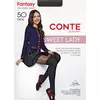 Детские колготки с сердечками и имитацией гольфинов sweet lady bianco, 24С-172/1СП, 152-158, CONTE ELEGANT,  - 2