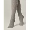 Тёплые ажурные колготки conte ajour 300 grey, 24С-146СП, 4, CONTE ELEGANT,  - 4
