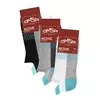 Укороченные мужские носки omsa active 107 grigio melange, , 36-38 (23-25), OMSA, - 2