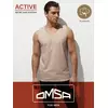 Майка мужская omsa cotton u1101 beige, , 52(2XL), OMSA, - 1