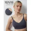 Топ на тонких бретелях с вкладышами minimi 1011s french chic grigio scuro, , 46/48 (m/l), MINIMI, - 1