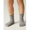 Носки без резинки с волнистым бортом tip-top 1019 серый, 25С-30СП, 16-18, CONTE-KIDS,  - 1