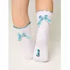 Носки детские (декор, бантики) tip-top 065 белый-бирюза, 24С-179СП, 18, CONTE-KIDS,  - 2