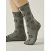 Носки из вискозы с люрексом conte classic 688 серый, 24С-156СП, 36-38 (23-25), CONTE ELEGANT,  - 2