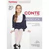 Колготки детские в точку с сердечками conte angelica natural, 24С-165СП, 104-110, CONTE ELEGANT,  - 2