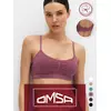 Кроп-топ на тонких бретелях omsa cotton 1111s sherbet, , 46 (M), OMSA, - 1