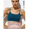 Кроп-топ на тонких бретелях omsa invisible 1111b blu marino, , 50(XL), OMSA, - 1