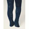 Колготки махровые conte-kids sof-tiki 695 темно-синий, 7С-38СП, 104-110 (16), CONTE-KIDS,  - 3