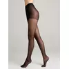 Колготки c объемным рисунком из флока euphoria nero, 22С-45СП, 4, CONTE ELEGANT,  - 4