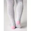 Колготки в цветной горошек tip-top 711 светло-серый, 4С-03СП, 80-86 (14), CONTE-KIDS,  - 3