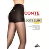 Колготки в точку с утягивающими шортиками dots slim, 22С-1СП, 5, CONTE ELEGANT,  - 1