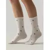 Удлиненные женские носки conte active 966 молочный, 20С-20СП, 39-41 (25-27), CONTE ELEGANT,  - 2