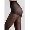 Фантазийные колготки с рисунком "точки" pois nero, 19С-103СП, 2, CONTE ELEGANT,  - 3