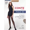 Колготки женские tulle 30 den grafit, 17С-105СП, 2, CONTE ELEGANT,  - 2