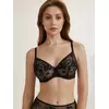 Бюстгальтер с треугольной чашкой secret garden tb6241 черный, 24С-0033КСП, 70F, CONTE ELEGANT,  - 1