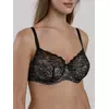 Бюстгальтер-балконет conte flora rb5235 черный, 24С-0044КСП, 75E, CONTE ELEGANT,  - 1