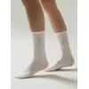 Удлиненные женские хлопковые носки conte active 1103 молочный, 20С-20СП, 36-39 (23-25), CONTE ELEGANT,  - 2