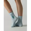 Удлинённые женские носки с пикотом «подснежник» conte classic 1138 светло-голубой, 17С-183СП, 36-39, CONTE ELEGANT,  - 1