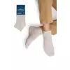 Короткие мужские носки omsa classic 201 grigio chiaro, , 39-41 (25-27), OMSA, - 1